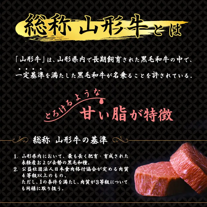 【30営業日以内配送】黒毛和牛「山形牛」100％ 贅沢 ハンバーグ （160g×4個）【保存料なし】　009-D-YL049