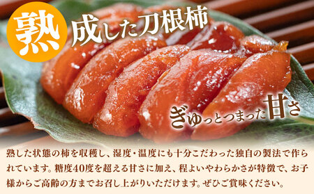 佐那河内村産 こだわりの刀根柿 500g 