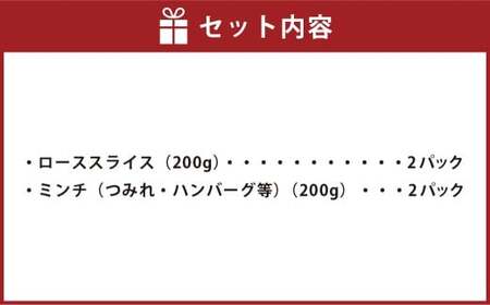【7営業日以内発送】ぼたんつみれ鍋セット ／ 猪 イノシシ いのしし 猪肉 ジビエ スライス ミンチ 長崎県 長崎市