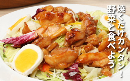 簡単調理 宮崎県産若鶏の照り焼きチキン 小分け 3kg(300g×10P)_K16_0166_1