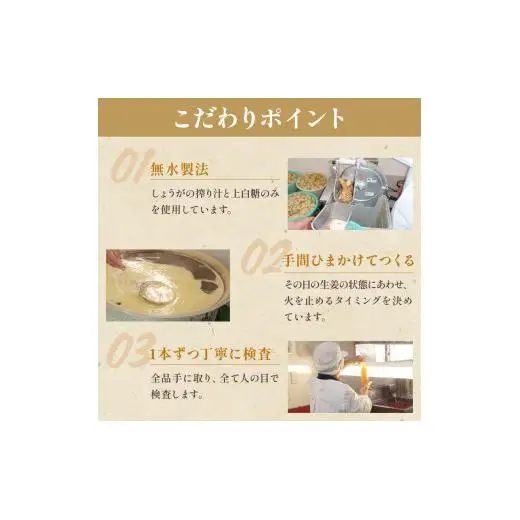 【 生姜 】 生姜シロップ6パック
