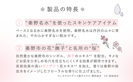 HADANOMIZU ミストローション（桜）