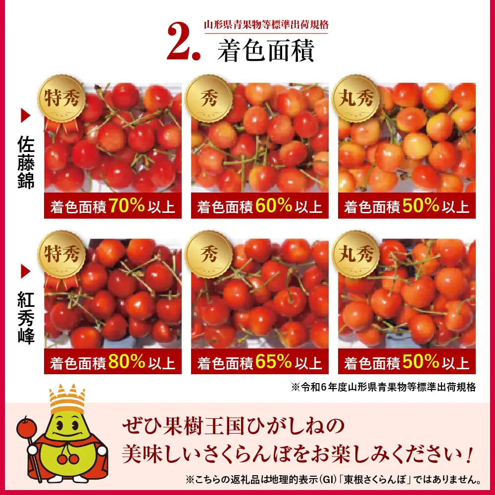 2027年産 さくらんぼ 佐藤錦 秀L 1kg バラ詰め (500g×2P)  さくらんぼ