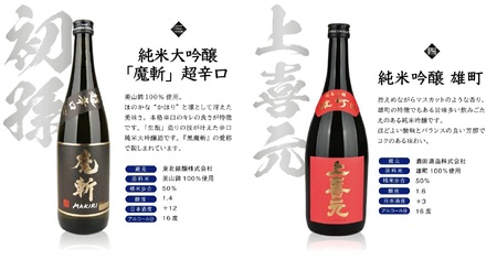 SF0376　酒田6蔵の地酒　磨き50％飲み比べセット　計6本(各720ml×1本)