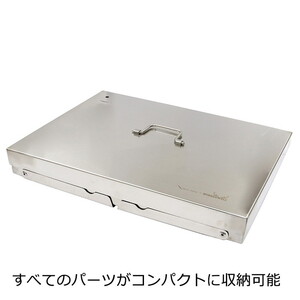 フラットスモーカー | tent-Mark DESIGNS テンマクデザイン WILD-1 ワイルドワン キャンプ アウトドアギア テント バーベキュー BBQ ソロキャンプ グランピング イベント