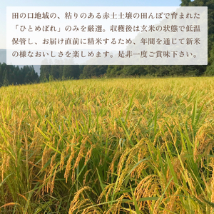 玖珠の献穀米５kg 米 ひとめぼれ 大分県 玖珠町 こめ お米 白米 お米 お米 お米