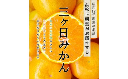 三ヶ日みかん 青島 優品 M 3kg 蜜柑 ミカン 果物 くだもの フルーツ 静岡 浜松市【配送不可：北海道・沖縄・離島】