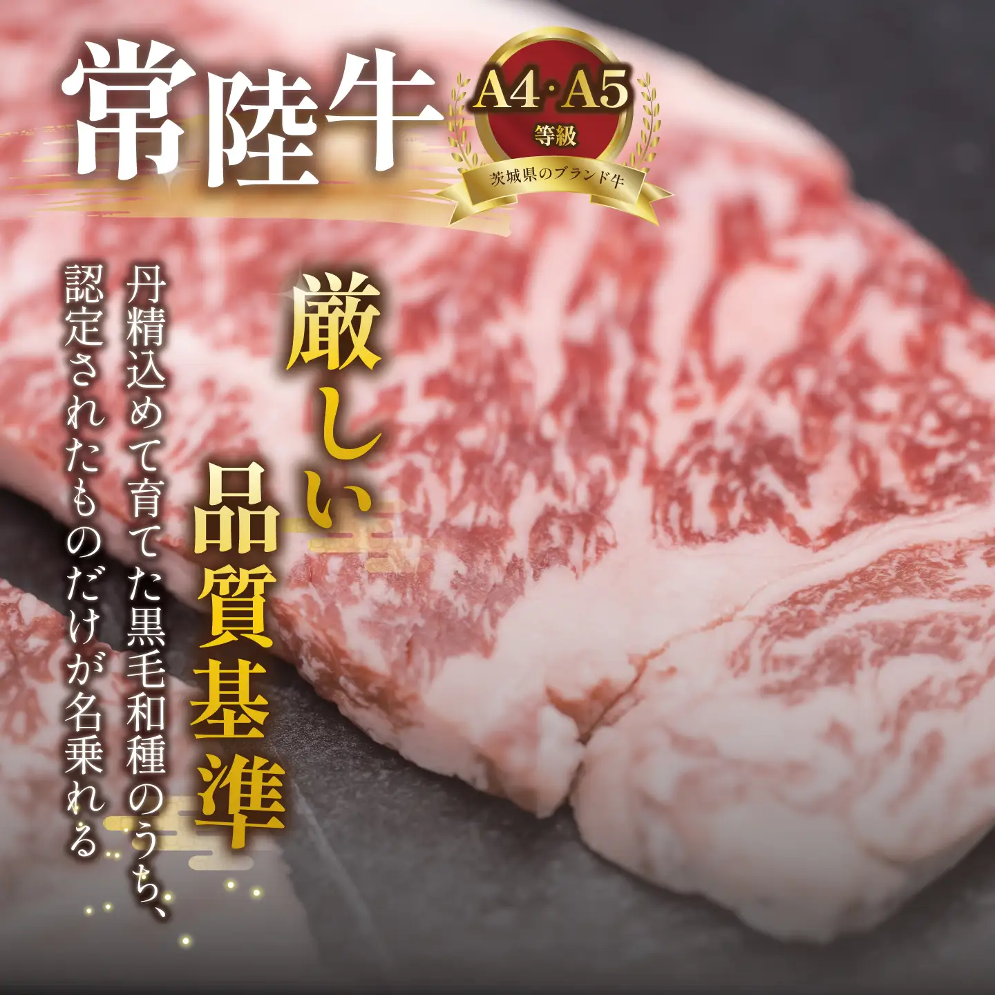 常陸牛 3ヶ月定期便 常陸牛A4・A5 薄切り落し肉 500g【茨城県共通返礼品】