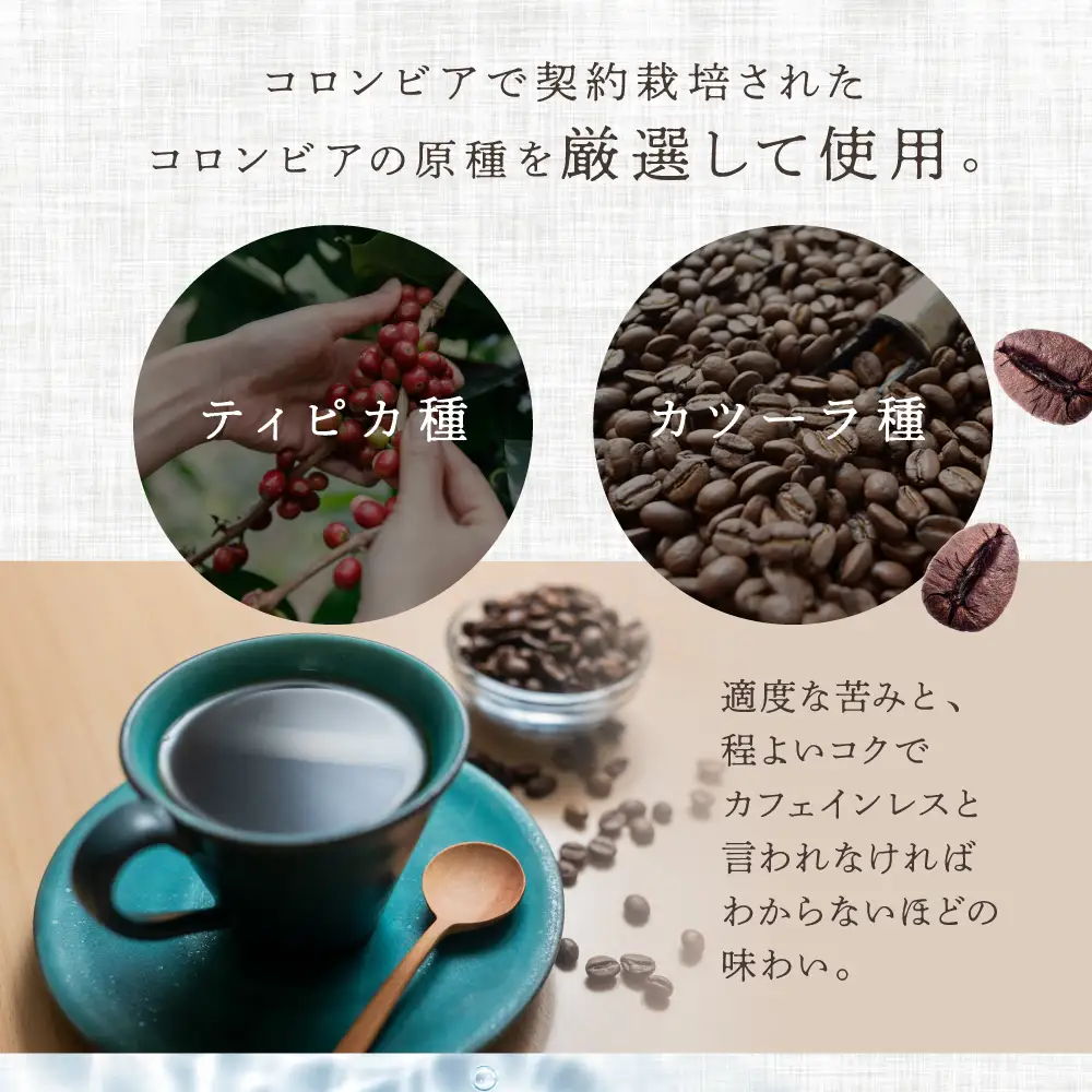緑の館 / デカフェドリップ 30杯＆デカフェ微糖カフェオレベース 1本【17-119】