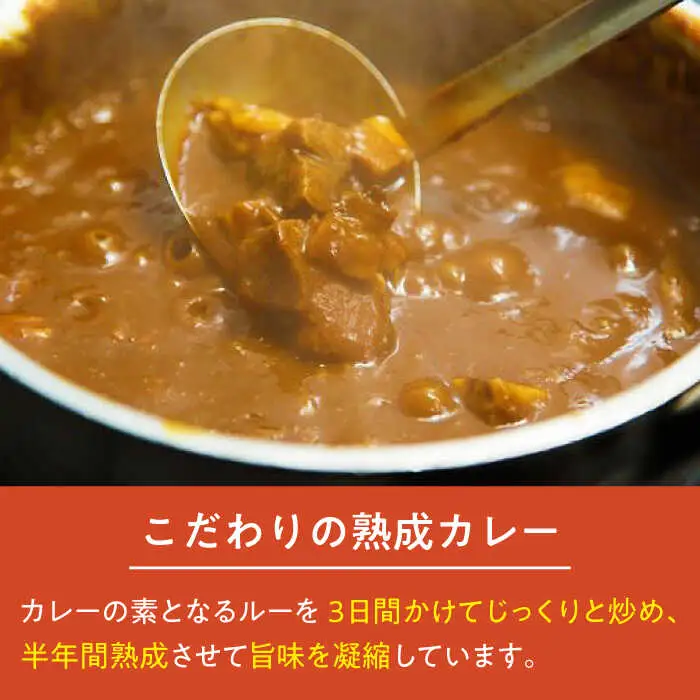 【3回定期便】プルミエ熟成カレー 4袋 /フレンチキッチン プルミエ[UCF009] カレー