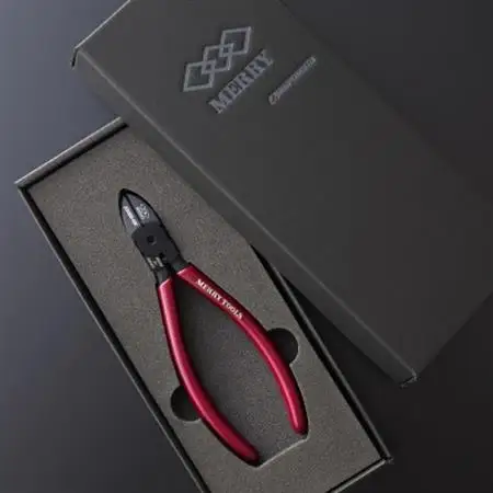 MERRY 【数量限定】 特殊コーティング採用 【精密】スタンダードニッパ【55S-HK】 1セット_雑貨・日用品  日用品 _【1573758】
