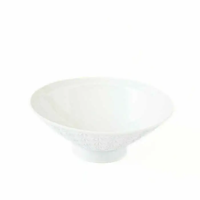 【波佐見焼】角麻 平茶碗 ペア 白・青磁 食器 皿【翔芳窯】[FE311]