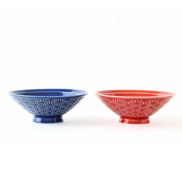 【波佐見焼】角麻 平茶碗 4個セット 食器 皿【翔芳窯】[FE312]