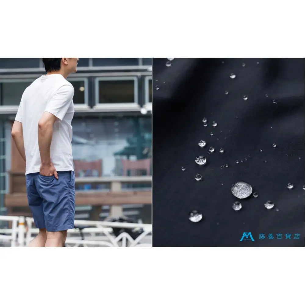 【Lサイズ】ダントツ撥水(R)ショートパンツ【ブル―】 FANTASTICDAYS 藤巻百貨店限定モデル 短パン ファッション パンツ アウトドア