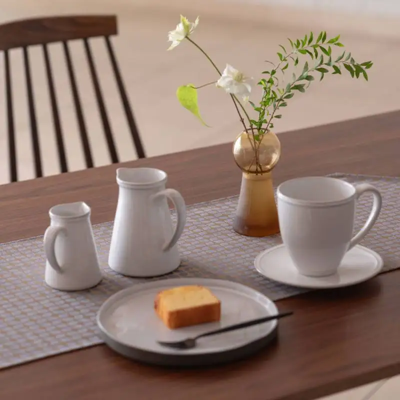Calm Table runner with tassel／カルム テーブルランナー タッセルつき Mサイズ インディゴ