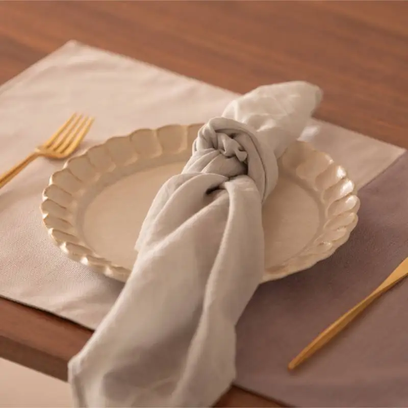 ランチョンマット memoria Luncheon mat／メモリア グレイッシュサンド