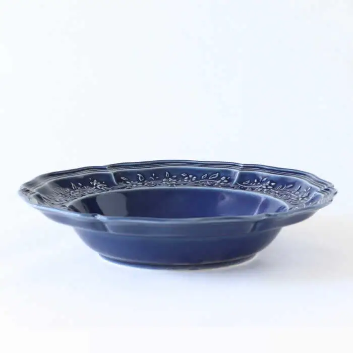 【波佐見焼】ombre de fleur ブーケボウル アズール 2枚セット 食器 皿【翔芳窯】[FE358]