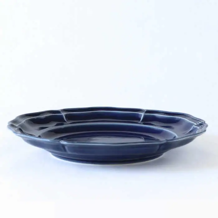 【波佐見焼】ombre de fleur プレートL アズール 2枚セット 食器 皿【翔芳窯】[FE369]