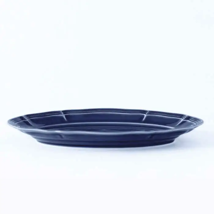 【波佐見焼】ombre de fleur オーバルプレート アズール 2枚セット 食器 皿【翔芳窯】[FE381]