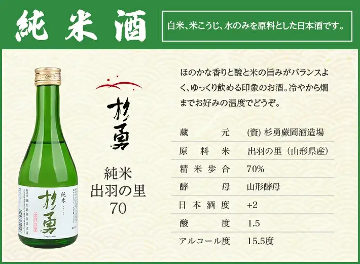 遊佐の銘酒 特定名称酒 飲み比べ 300ml×5本セット 本醸造 純米 吟醸生 純米吟醸生 東北泉 杉勇 冷蔵便 ※離島発送不可 高橋酒造店 杉勇蕨岡酒造場 生酒 生詰め 山田錦 美山錦 出羽の里 山形県 遊佐町 庄内 日本酒 お酒 清酒 [1493]