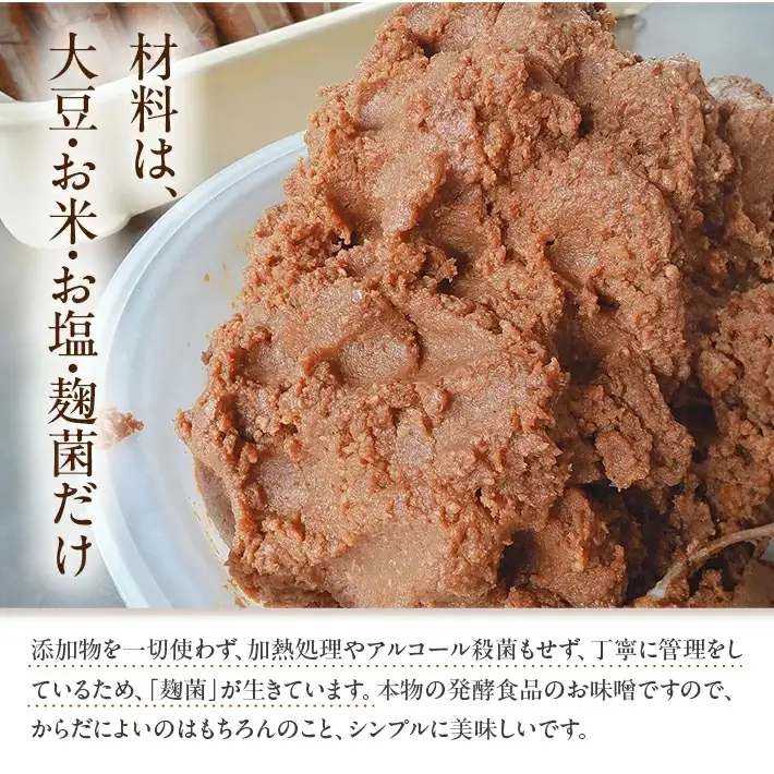 米味噌 あかり味噌 100g×20袋 計2kg 冷蔵便 ※離島発送不可 熟成 木樽仕込み 寒仕込み みそ クラフト味噌 小分け お試し 少量 東北 山形県 遊佐町 庄内 [1616]