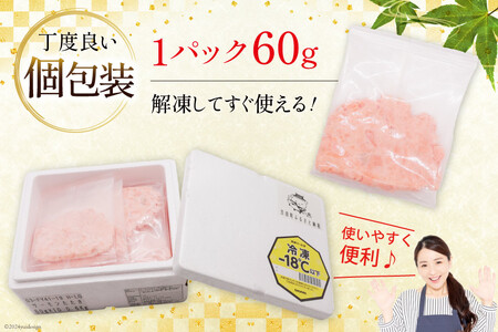サーモン たたき 60g 10パック 計600g 冷凍 小分け