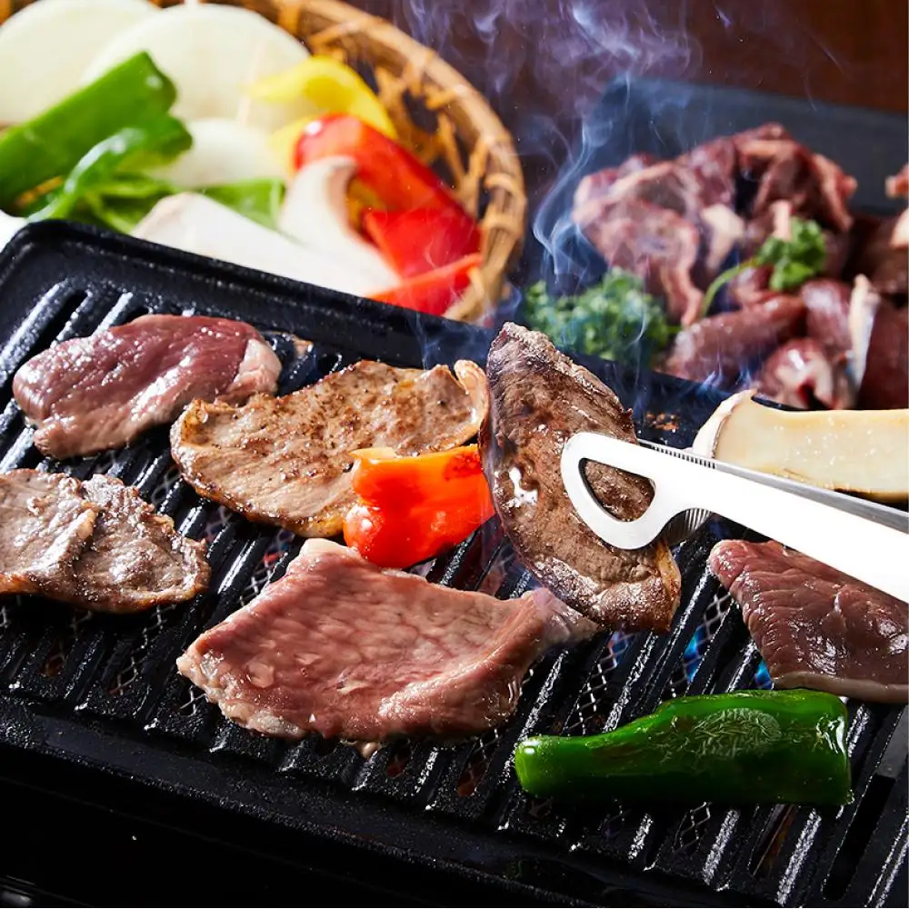 【ふるなびWEEK対象】エゾ鹿肉お試しセット（焼き肉用）　外モモ肉200g×2・ロース300g・ヒレ300g　計1kg| 鹿肉