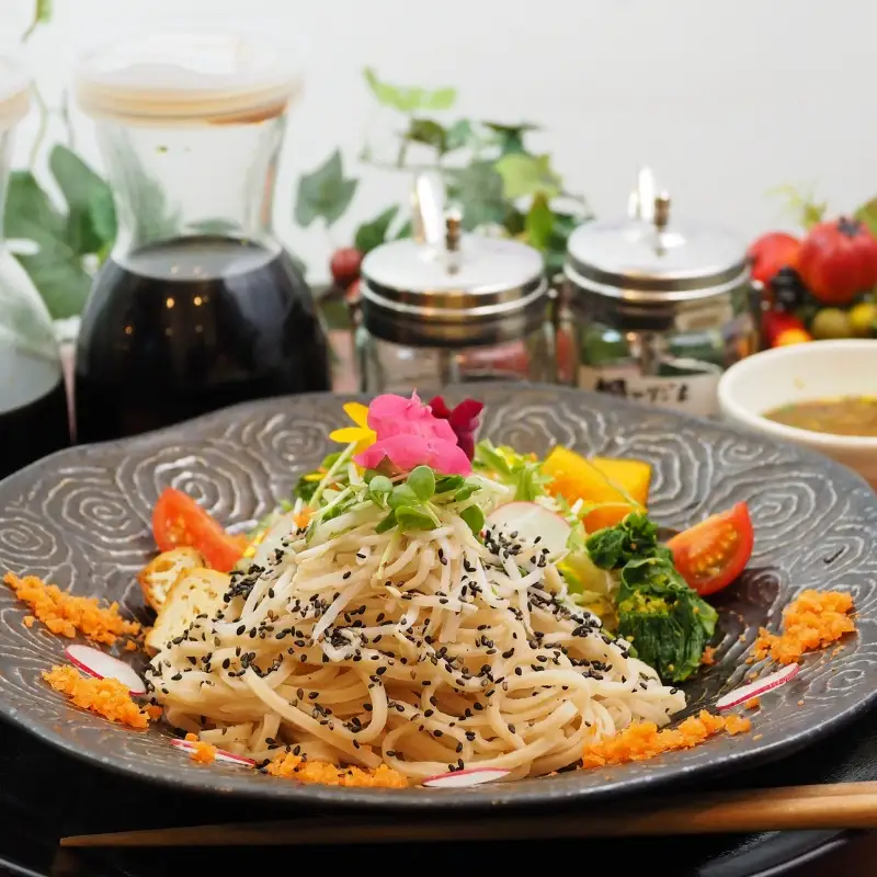 奈良県産有機JAS認証玄米100％使用玄米麺 菊芋 ／ 樞 クルル エシカル・サスティナブル SDGs 癒しの玄米麺 奈良県 葛城市【kuru001】