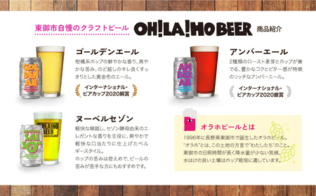 【クラフトビール】季節の10本セット 飲み比べ（ゴールデンエール、アンバーエール、ヌーベルセゾン、キャプテンクロウDDH、ビエール・ド・雷電季節仕込み）｜オラホビール