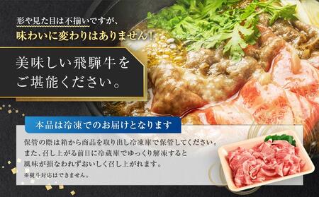 訳あり 飛騨牛すき焼き用 切り落とし 霜降り300g |  訳あり BV028