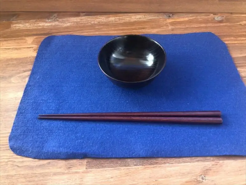 漆器　拭きうるし 小鉢大（黒）【 食器 茨城県 日立市 】
