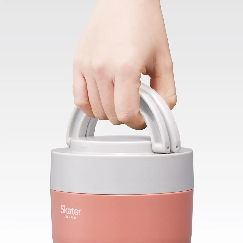 お弁当箱 ジャー ランチジャー 保温 「弁当箱 折りたたみ保温ジャー」 オレンジ 540ml スケーター 弁当箱 保温ジャー 丼 弁当箱 保温ジャー 保温お弁当 保冷お弁当 オシャレお弁当箱 おしゃれお弁当箱 保温ジャー 保冷ジャー オシャレジャー おしゃれジャー   弁当箱 保温ジャー 9-042