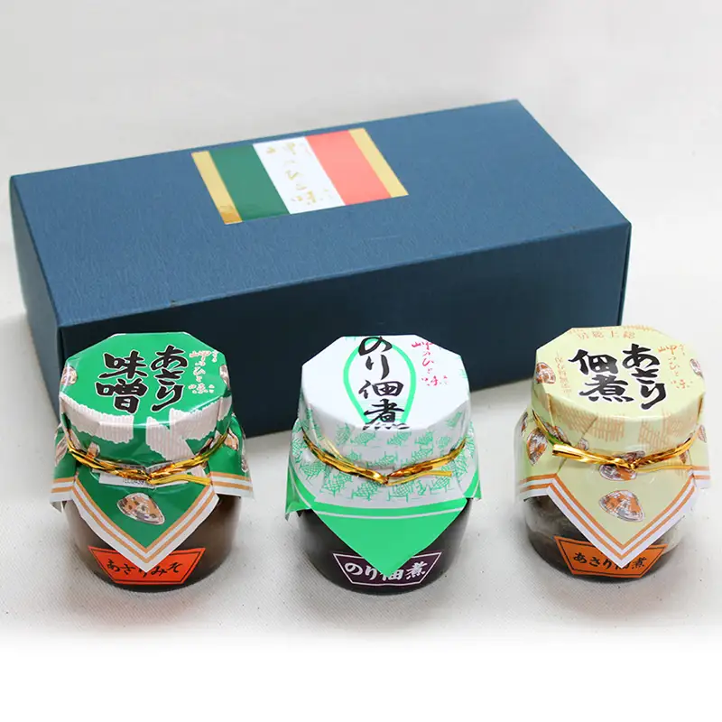 【無添加】つくだ煮３種セット