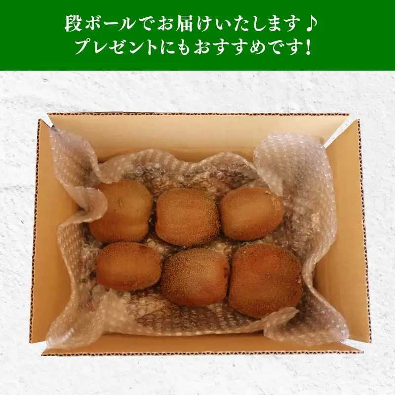 【期間限定】グリーンキウイ 2kg 落合農園 静岡県 牧之原市
