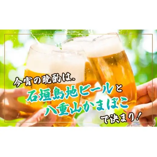 石垣の晩酌セット（おまかせ石垣島地ビール・八重山かまぼこ編）　J-24