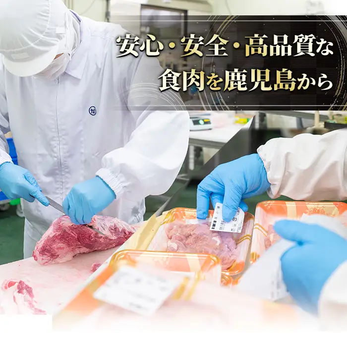 ＜定期便・全3回(連続)＞ 黒毛和牛 毎月 お届け 鹿児島県産 定期便 (合計4.8kg) 【ナンチク】 T33-v01