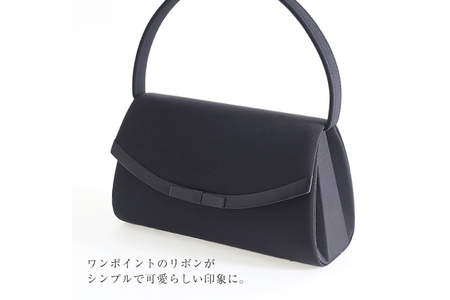 BI222 フォーマルバッグ 1個 サテン切替リボン付5554