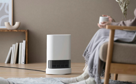 大風量セラミックファンヒーター 首ふり 室温センサー付 ACH-LTSW12A-W ホワイト アイリスオーヤマ 速暖 コンパクト リビング 子ども部屋 おしゃれ シンプル 暖房 冬 暖房器具 セラミックヒーター ファンヒーター ヒーター