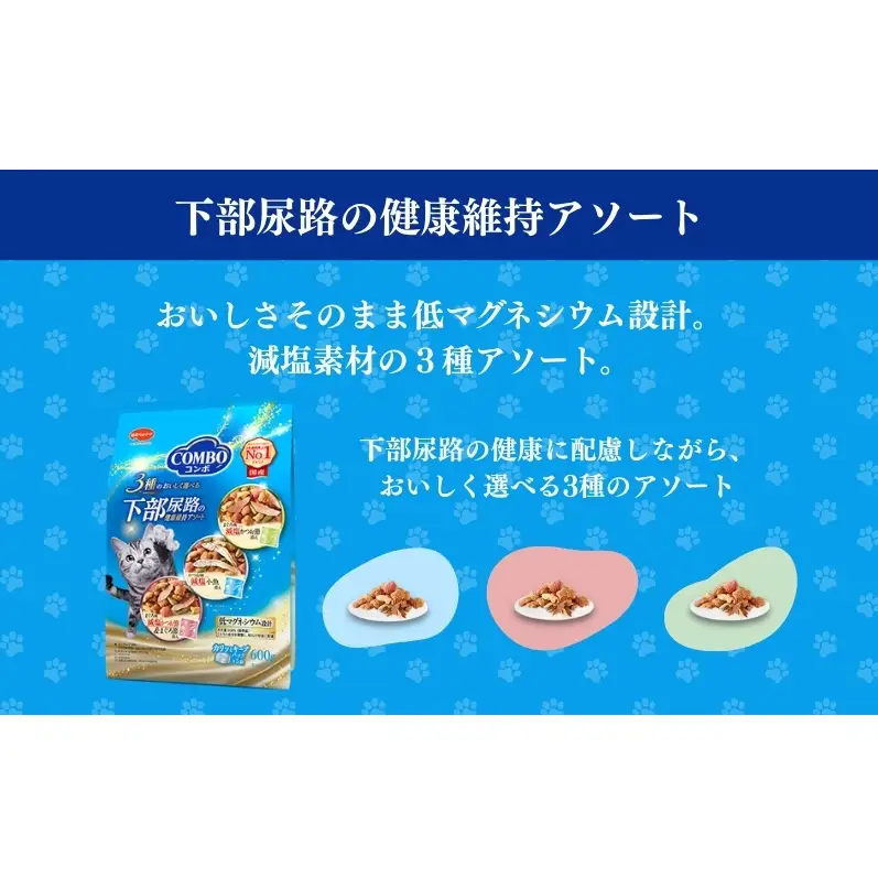 キャットフード コンボ 下部尿路の健康維持 アソート キャットフード