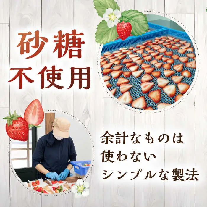 ドライ な いちご 20g×3 《壱岐市》【蒼花】 [JEO006]