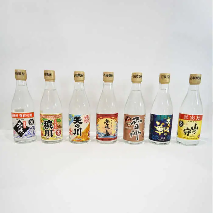 「壱岐麦焼酎 七蔵飲み比べ」  「磯ばら」 セット 《壱岐市》【おみやげ横丁 shikioriori】 [JGS004]