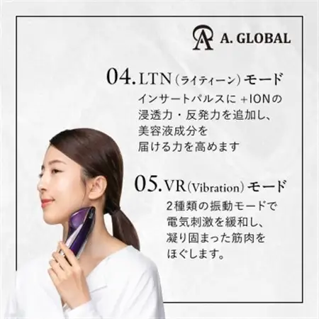 VzusaII(Royal purple) 日本製 高級 美顔器_家電製品 美容・健康家電  _【1579921】