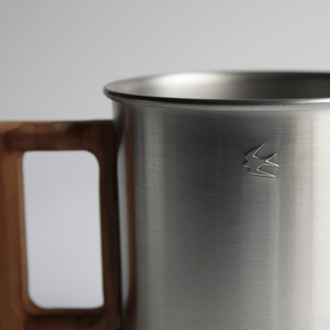 グローカルスタンダードプロダクツ TSUBAME / M&W Mug / Lサイズ 2個セット / シルバー
