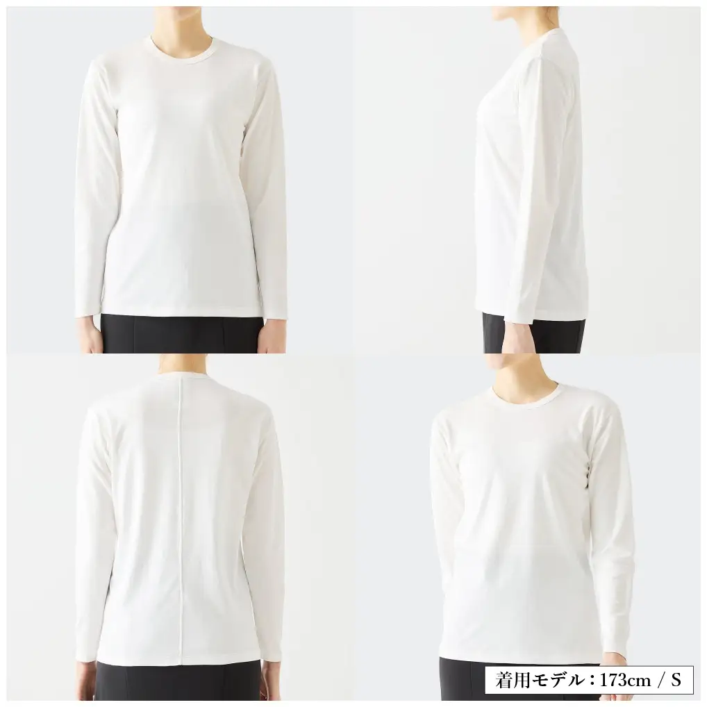 【ブラック】 EIJI LONG SLEEVE T－SHIRT 【 長袖 ・ クルーネック 】 _SM18-2 