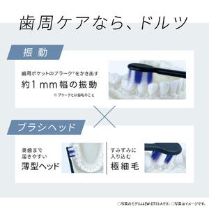 電動歯ブラシ [パナソニック] EW-DP57-S 音波振動ハブラシ ドルツ 【電動歯ブラシ】
