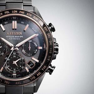 シチズン 腕時計 アテッサ CC4074-61W CITIZEN ACT Line / ブラックチタンTM シリーズ 時計 日本製 岩手県 北上市 Z0100　松村時計店