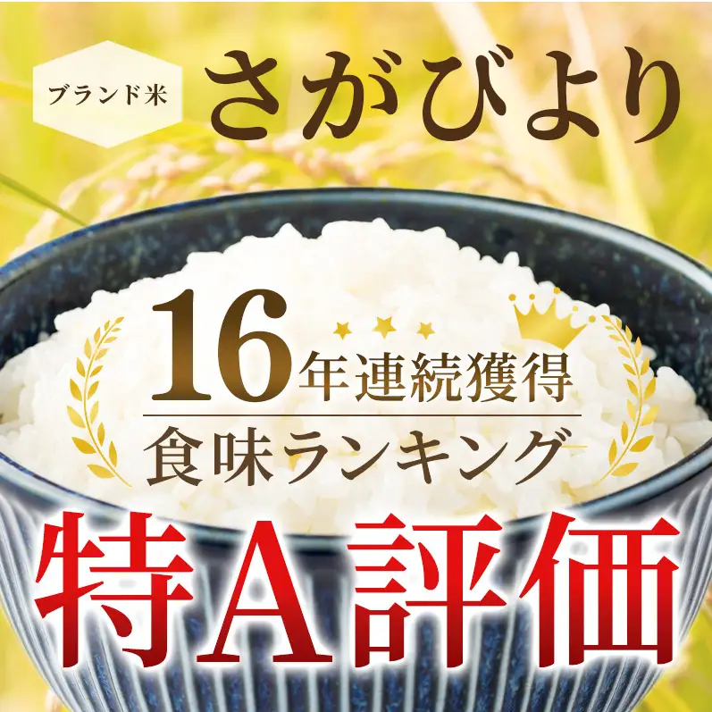 ≪ 定期便 6回 計 18kg ≫ 令和7年産 米 18kg ( 3kg × 6回 ) さがびより 佐賀県産 特A お米 こめ コメ 白米 五つ星 お米マイスター厳選 弁当