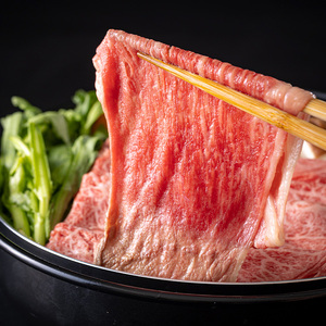 【定期便3回】宮崎県産 黒毛和牛 赤身 すき しゃぶ 1kg 肉質等級 4等級以上
