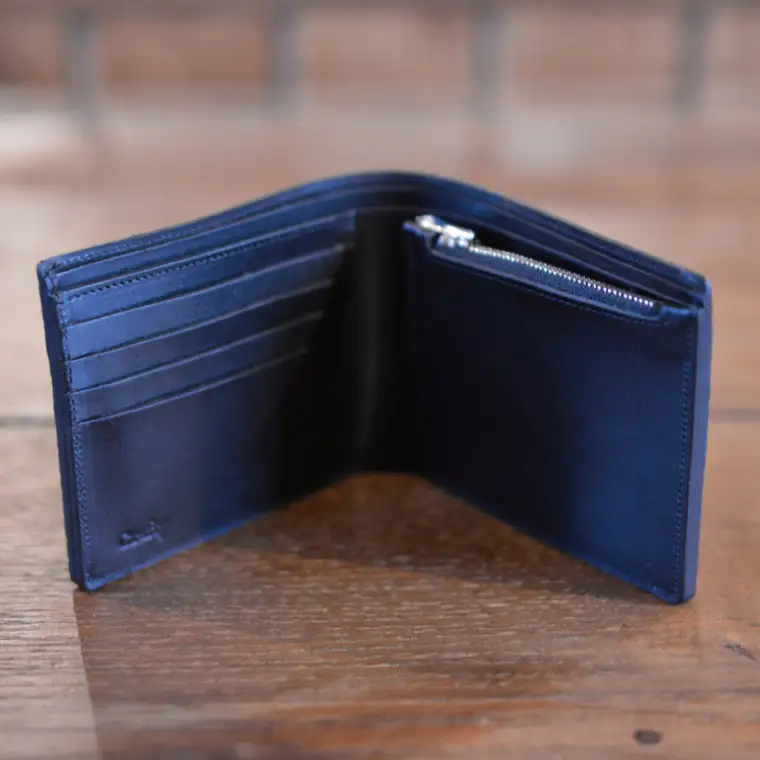 革製品 二つ折り財布 HalfWallet クロコダイル BB016