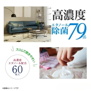 7days, ボトルウェットティッシュ 本体 600枚 60枚×10個 高濃度エタノール除菌79％ 日用品 ウェットティッシュ 日用品